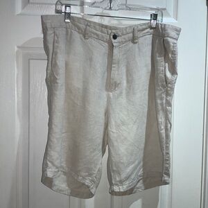 Old Navy linen slim fit shorts Sz 36